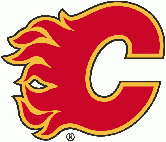 Calgary Flames logos iron-ons